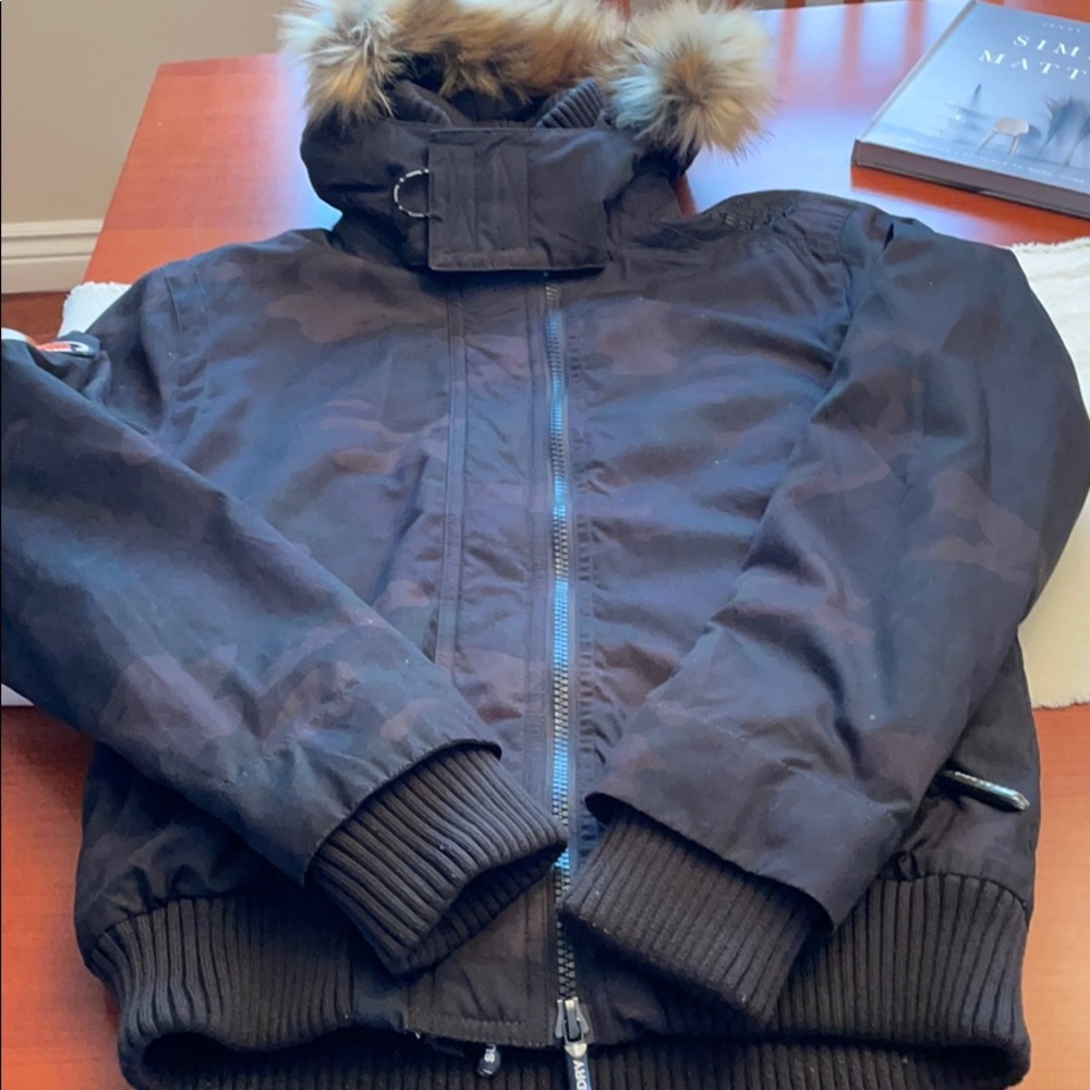 Superdry Camouflage Windbomber